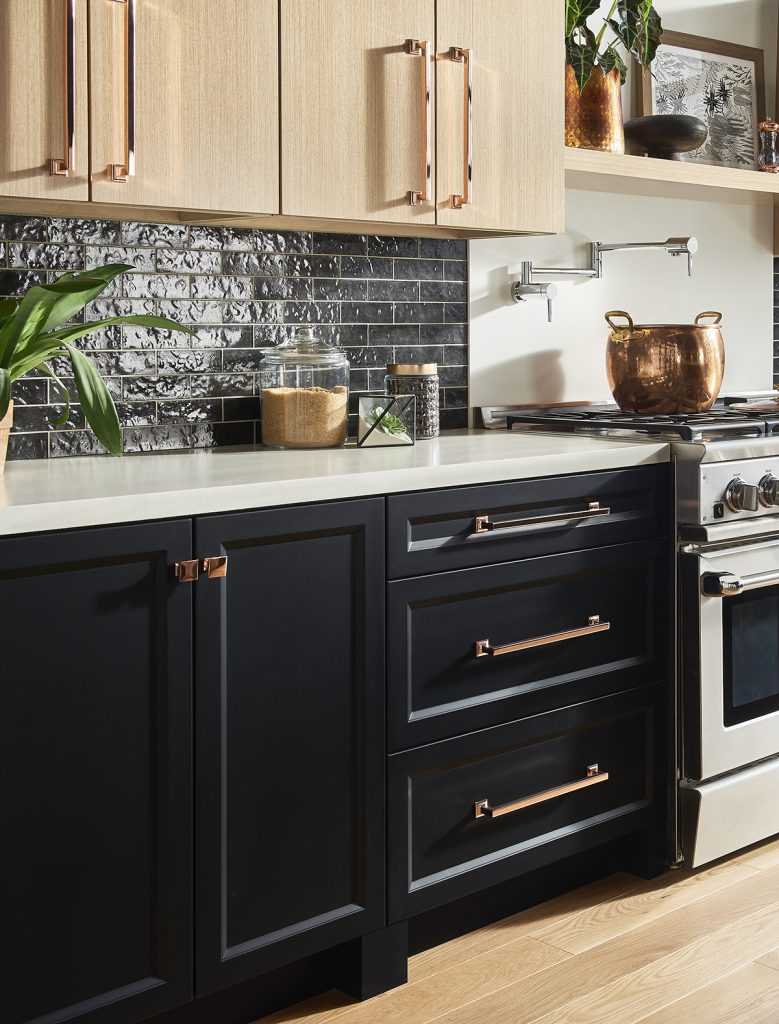 Coal SuperMatte kitchen | Products by Northern Contours, Design & Styling by TC Studios